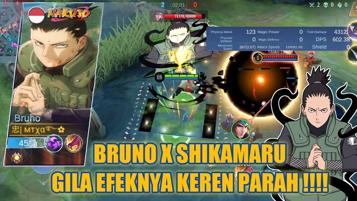 SHIKAMARU X BRUNO !!! KECE PARAH EFEKNYA  !!!