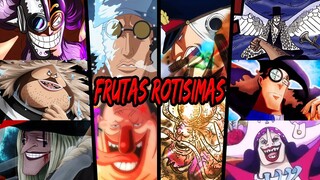 ¡TODAS Las FRUTAS de los PIRATAS DE KUROHIGE! La Tripulación de Usuarios MÁS PODEROSA | ONE PIECE