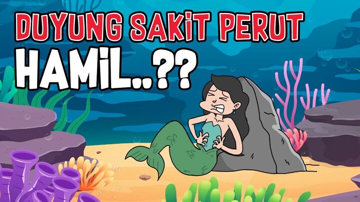 Mermaid Cantik Hamil?? | Kartun Lucu Acing