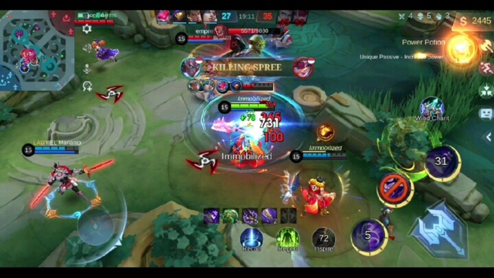 Tetep karrie damage di eda gempuran karie Tank 😎