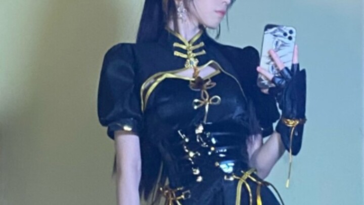 Zhuozhuo version of cleaning the glass (slurp~) Zhuozhuo brain woman