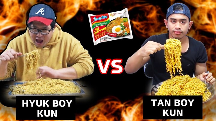 REAKSI PERTAMA KALI TEMAN KOREA COBA INDOMIE