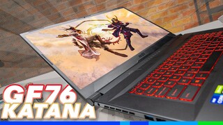 Phẫn nộ về RTX 3050?  - MSI GF76 Katana