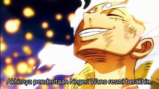 ONE PIECE EPISODE 1076 SUB INDONESIA TERBARU - KEKALAHAN KAIDO! (Alur Cerita)