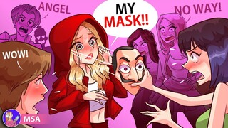 No One Knew I Am The Prettiest Girl, Until I Removed My Mask
