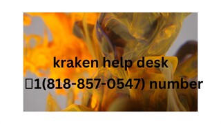 kraken help desk 📞1(818-857-0547) Care Number USA ✅