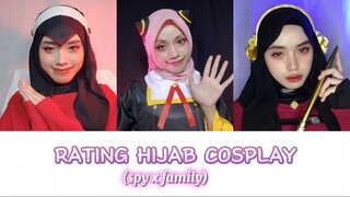 RATING HIJAB COSPLAY||  PART2