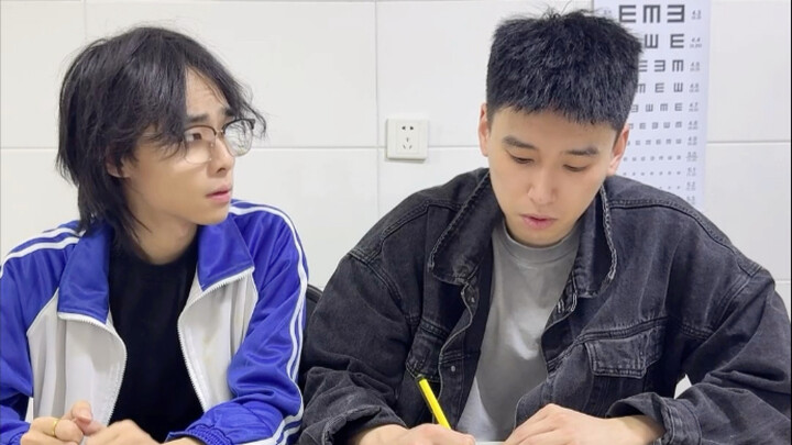 He’s basically a human telescope!