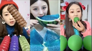 [ASMR] THÁNH ĂN ĐÁ| Ăn Đá lạnh, chocola đông lạnh đa màu sắc| Ice Eating MUKBANG SATİSFYİNG#51