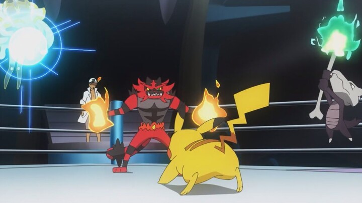 Sự kết thúc của mặt trời và mặt trăng là Xiaozhi một trên ba! Khán giả cổ vũ Ash Alola vô địch. [Hành trình Pokémon 112]