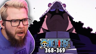 KUMA ARRIVES! ANOTHER WARLORD? | ONE PIECE Ep 368-369 REACTION