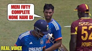 Huge Drama Hardik Pandya betrayed Tilak Verma caught on stump mic after Tilak Verma missed his 50 |