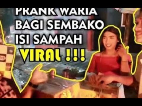 BiaDaB !!! Prank sembako sampah" reaction indonesia