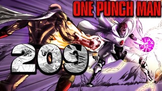 CHAPITRE LÉGENDAIRE ! One Punch Man scan 209 ! ( Punch 207 )