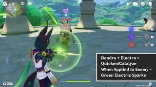 genshin impact beta 3.0 Dendro Reactions EXPLAINED!!! Part 2