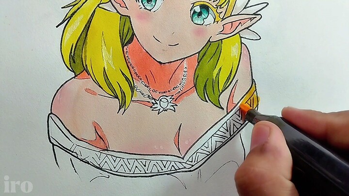 drawing waifu Hot AmvD[animemusicvidioDrawing]