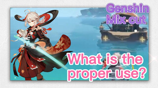 [Genshin   Mix cut]  What is the proper use?