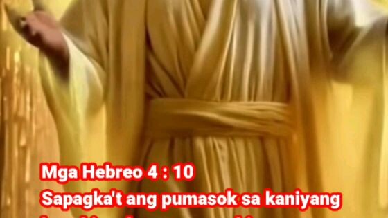 Mga Hebreo 4 : 10