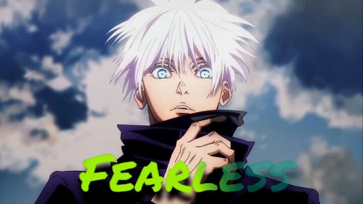 Jujutsu Kaisen AMV - FEARLESS (Eng)