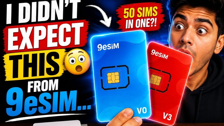 I Didn't Expect This From 9eSIM... | 9eSIM V3 Unboxing & Review | Store 50 eSIMs on One Card!