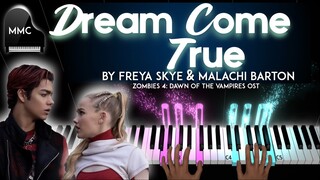 Dream Come True by Freya Skye & Malachi Barton (Zombies 4 OST) piano cover / tutorial + sheet music