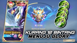 KURANG 12 BINTANG MENUJU GLORY