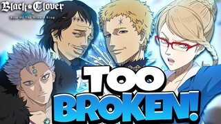 MONO BLUE TEAM IS BACK! S3 CHARLOTTE COMPLETELY COUNTERS NOELLE & JULIUS - Black Clover Mobile