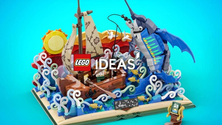 LEGO IDEAS The Old Man and the Sea received 10,000 votes