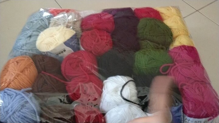 yay benang 😝😭 #crochet