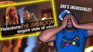 Where’s All That Voice Coming From? 🤯 | Halestorm - "Empire State Of Mind" (Jay-Z cover) | REACTION