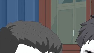 Peacock pheasant wants to steal snowy owl baby to be its own