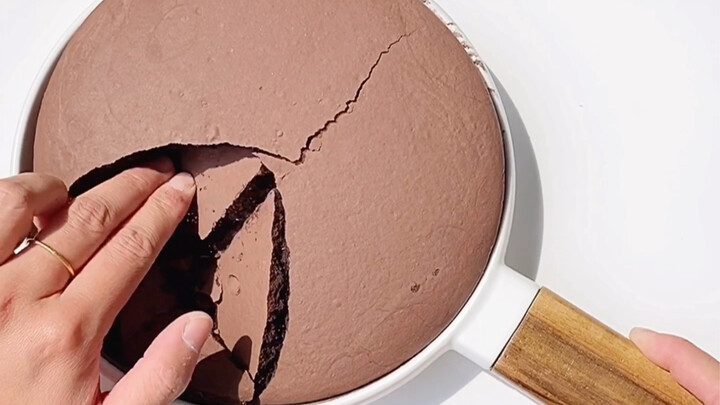 Ali's signature chocolate mountain that is rich, crispy, and relaxing.
