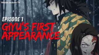 Demon Slayer Season 1 Episode 1 | The Arrival of Giyu Tomioka | Muzan Jackson TV