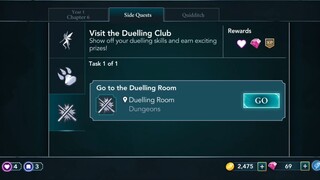 [Side Quest] Hogwarts Mystery - Visit The Duelling Club