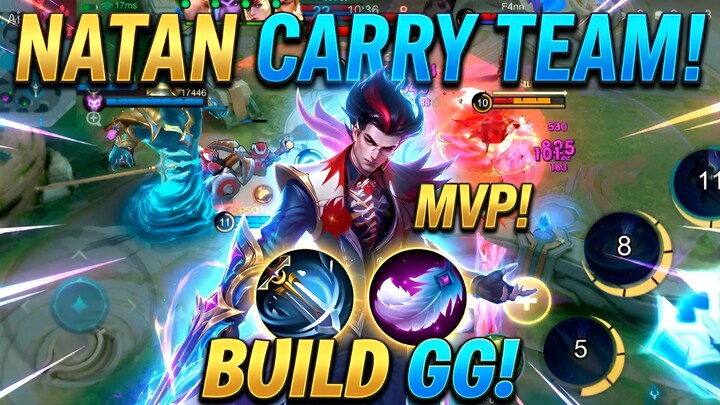 Natan Carry Team! 💥 MVP & Build GG, Damage Gila, Auto Win! Lawan Nyerah, Tim Menang Cepat! 🏆🔥