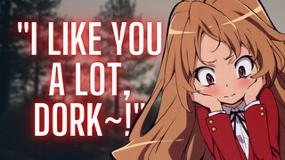 {ASMR Roleplay} "I Like You A Lot, Dork~!" Tsundere Confession