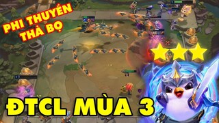 Lần đầu chiến Đấu Trường Chân Lý mùa 3 rối hết cả não - Phi Thuyền thả bọ Aurelion Sol max ảo lòi