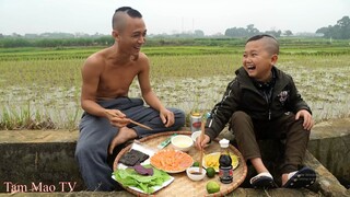 Lần Đầu Thử Ăn Gỏi Cá Hồi -  Sốc Mù Tạt Lên Tận Não