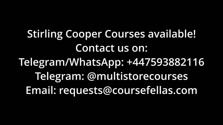 Stirling Cooper Courses [Available]