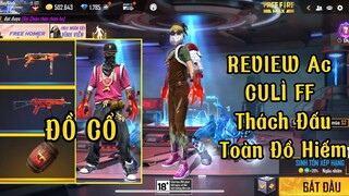 [FreeFire] Review Ac CULÌ FF Toàn ĐỒ CỔ HIẾM Và Độ Nhạy + Setting OB34⚙️🇻🇳