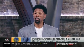 ESPN's Jalen Rose "amazing" Jordan Poole scores 31 pts lead Warriors overcome Grizzlies in Game 1