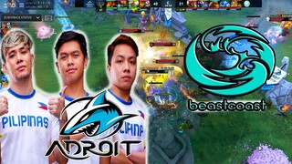 ADROIT vs beastcoast  - Highlights | MDL Chengdu Major  2019 Dota 2