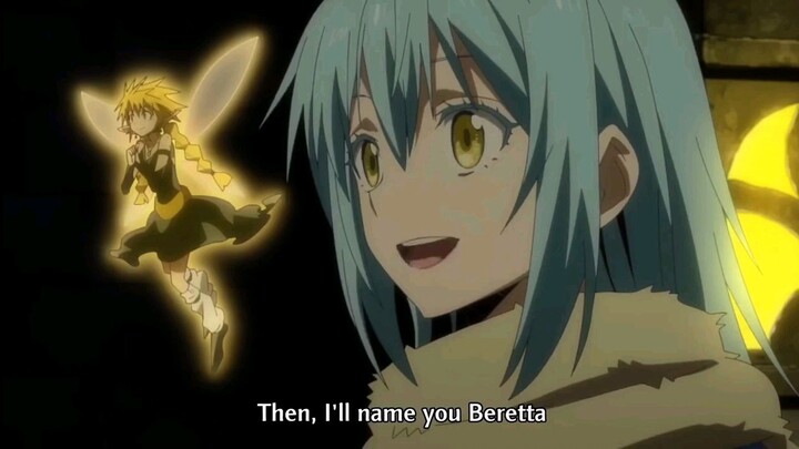 Rimuru summoned a demon he named Beretta