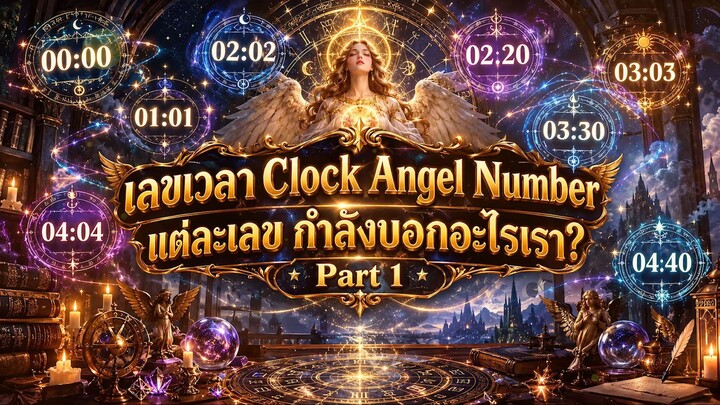 เลขเวลา Clock Angel Number แต่ละเลข กำลังบอกอะไรเรา? Part 1 l Astrotopia