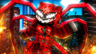 Causing CARNAGE In Minecraft! - (Fisk's Superhero Mod)