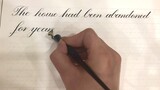【Life】【English calligraphy practice 7】Copying quotes