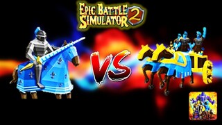 Epic Battle Simulator 2 | 120 KNIGHTS VS 120 CHARIOTS!