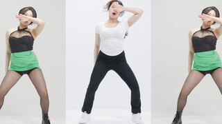 แหล่งที่มา 4K เกิร์ลกรุ๊ปเกาหลีเต้น FEARLESS ถ่ายโดยตรงความสุขสามเท่า ตัดต่อ