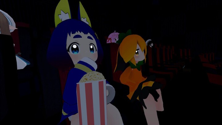 يرجى التزام الهدوء أثناء مشاهدة الفيلم【VRChat】