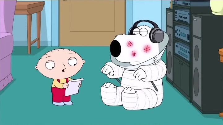 Stewie's brutal report on Brian